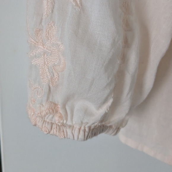 Embroidery cotton blouse by J Jill - Picture 2 of 8